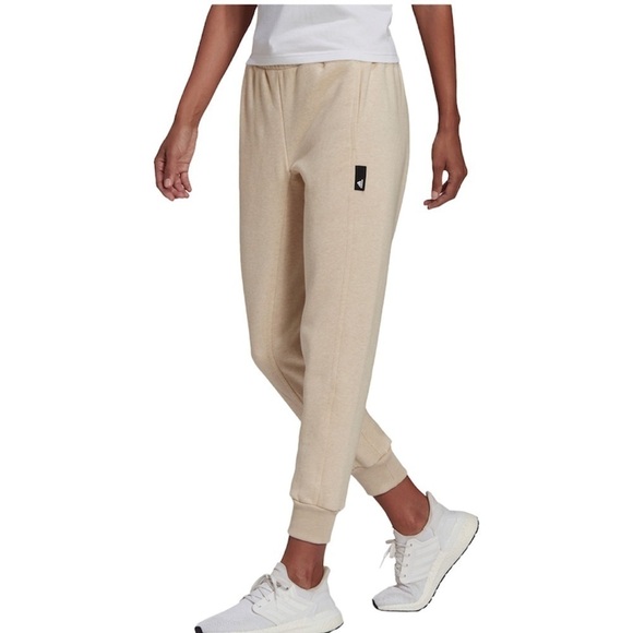 adidas Women's Studio Lounge Fleece Pants Medium - Picture 14 of 14